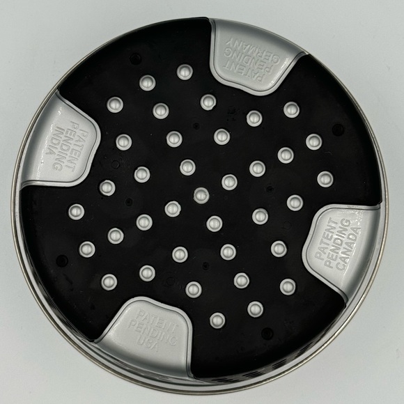 PetRageous Large Fiji Stainless Steel Black and Gray Non-Slip Dog Bowl - Picture 6 of 6